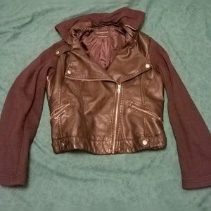 Aeropostale leather jaket